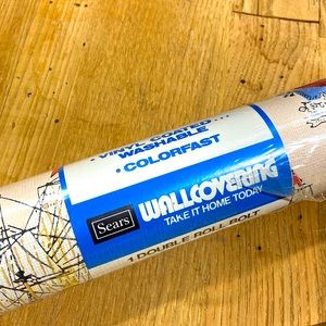 Vintage nautical wallpaper